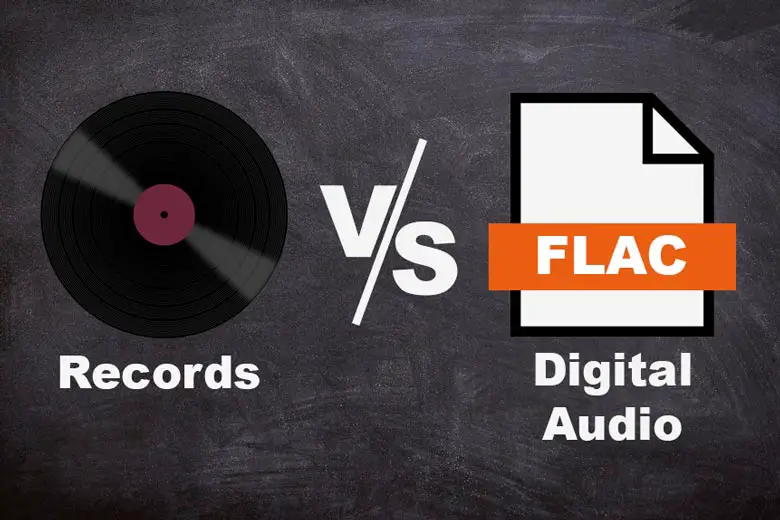 Records vs Digital audio