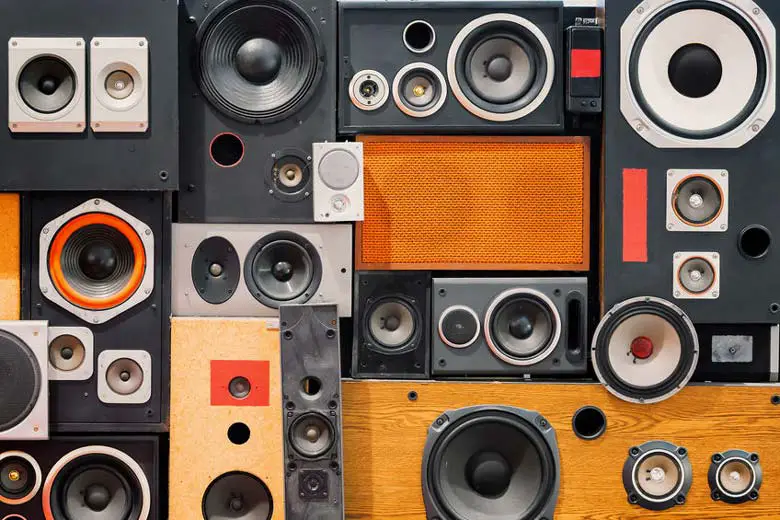 Old degraded speakers