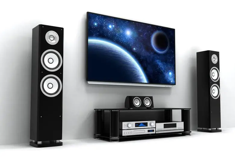 Home theater surround sound system