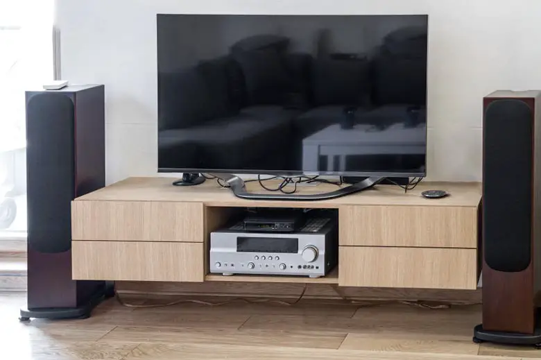 Hi-Fi speaker placement next to TV
