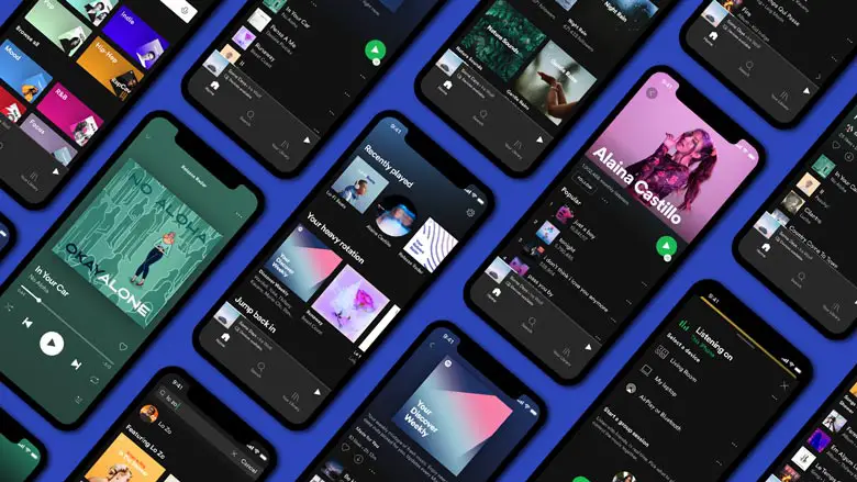 Spotify streaming on phone